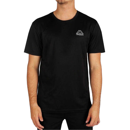 Black - Lifestyle - Kappa Mens Regular T-Shirt