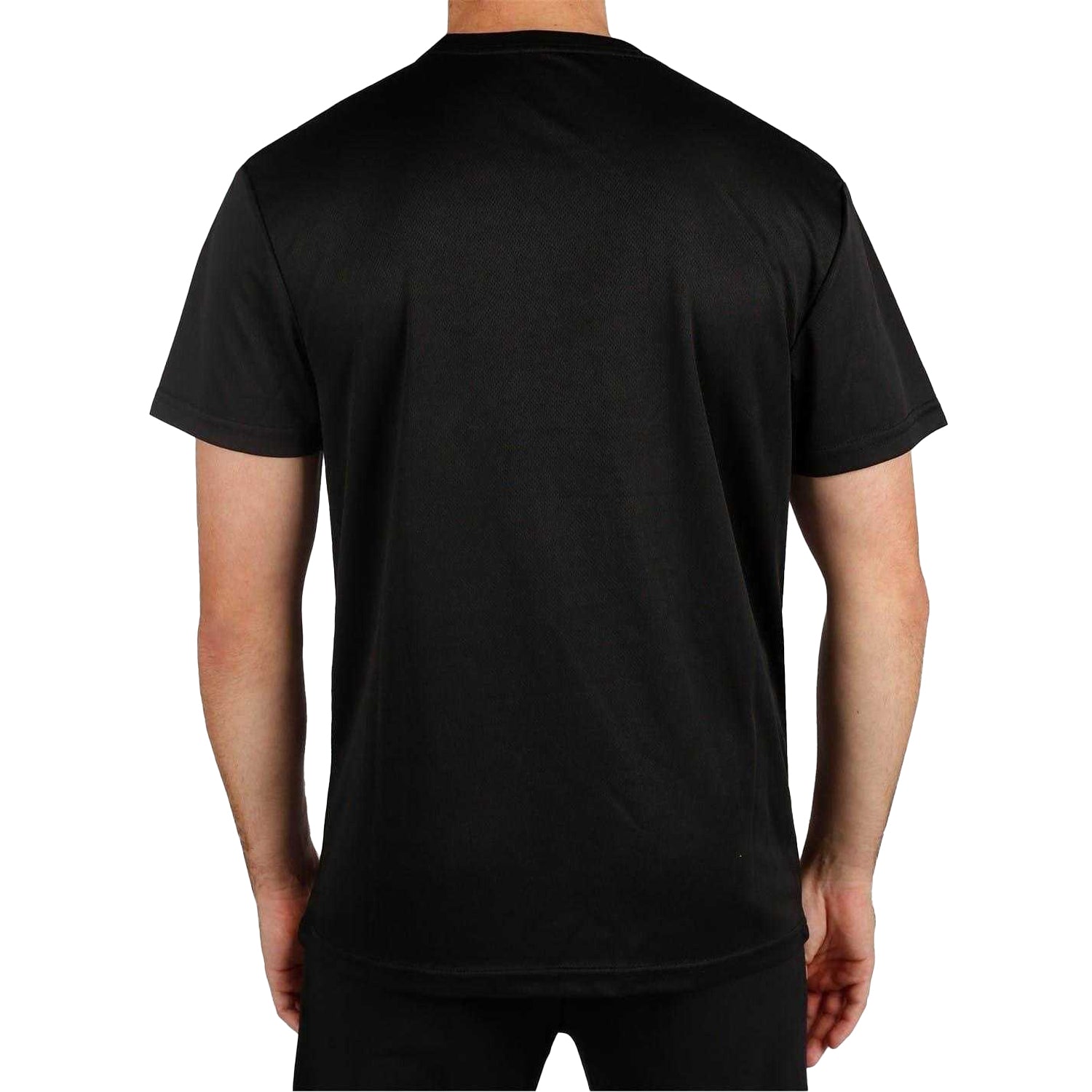 Black - Pack Shot - Kappa Mens Regular T-Shirt