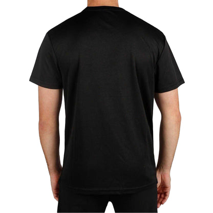 Black - Pack Shot - Kappa Mens Regular T-Shirt