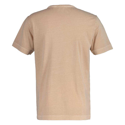 Beige Faded - Back - Gant Mens T-Shirt