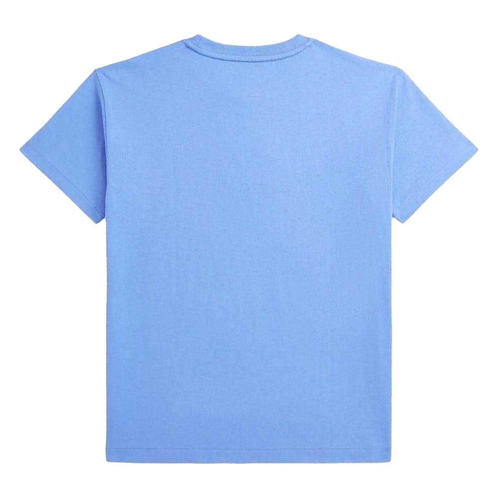 Harbour Blue - Back - Ralph Lauren Childrens-Kids Cotton T-Shirt