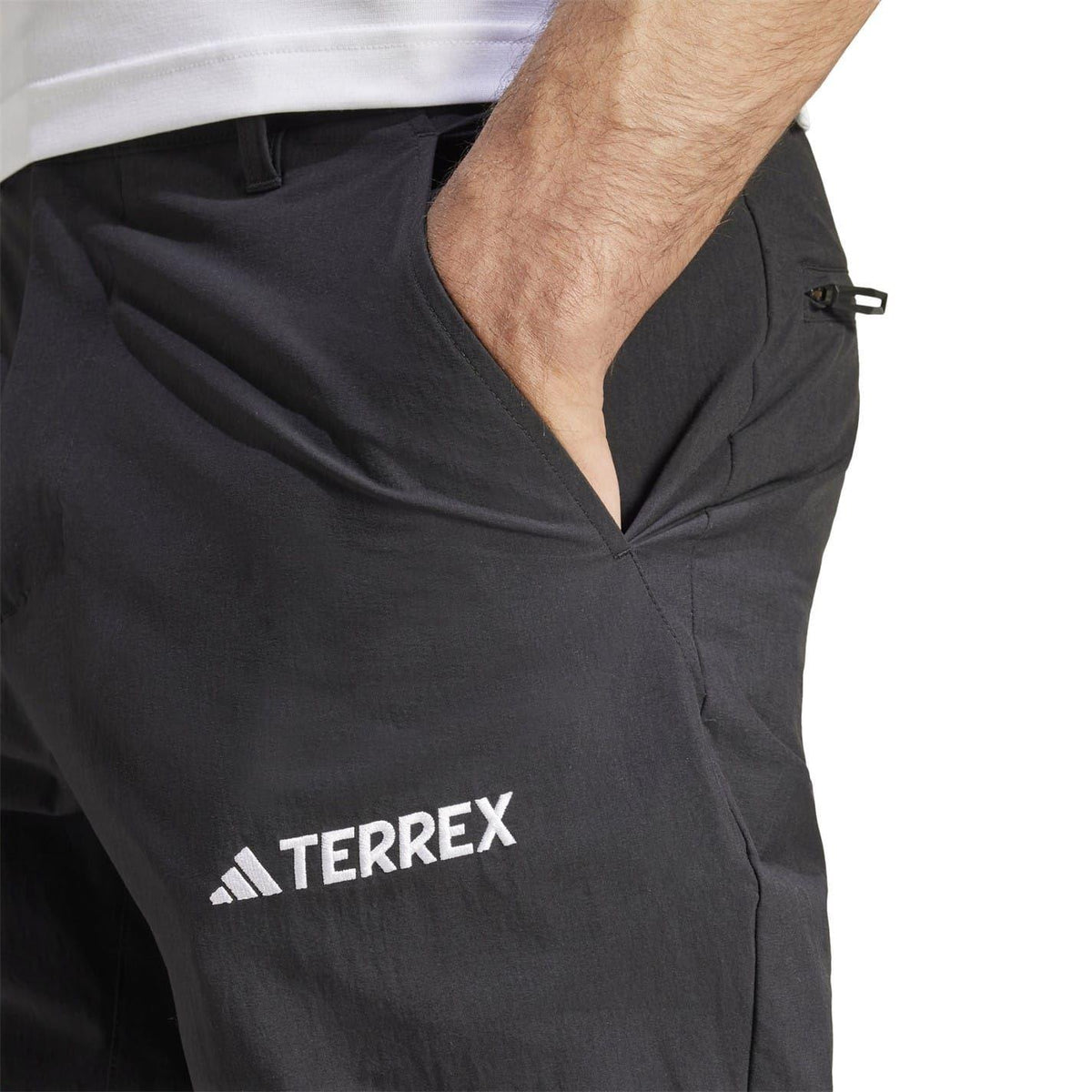 Black - Pack Shot - Adidas Mens Terrex Multi Trousers