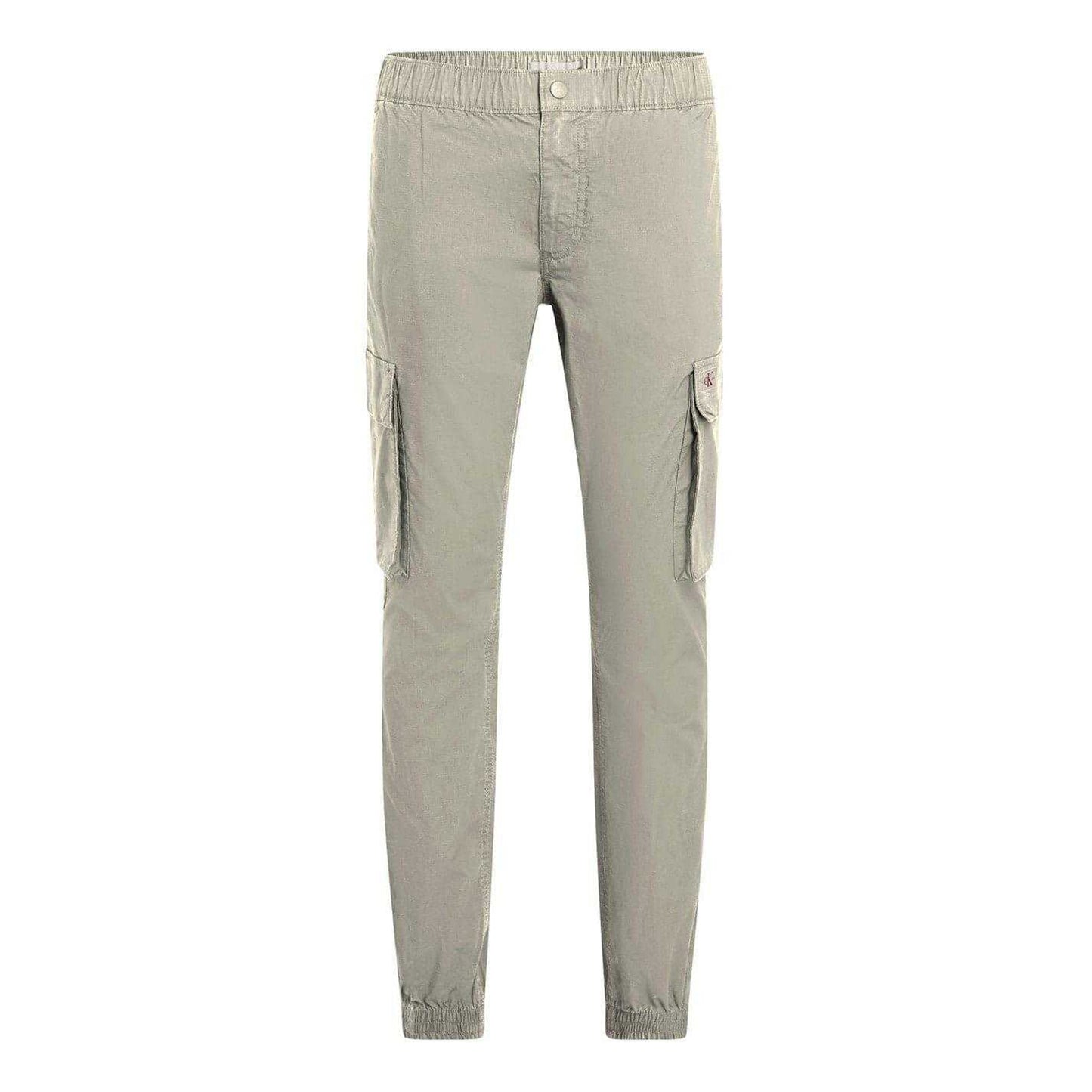 Laurel-Oak - Front - Calvin Klein Mens Cargo Trousers