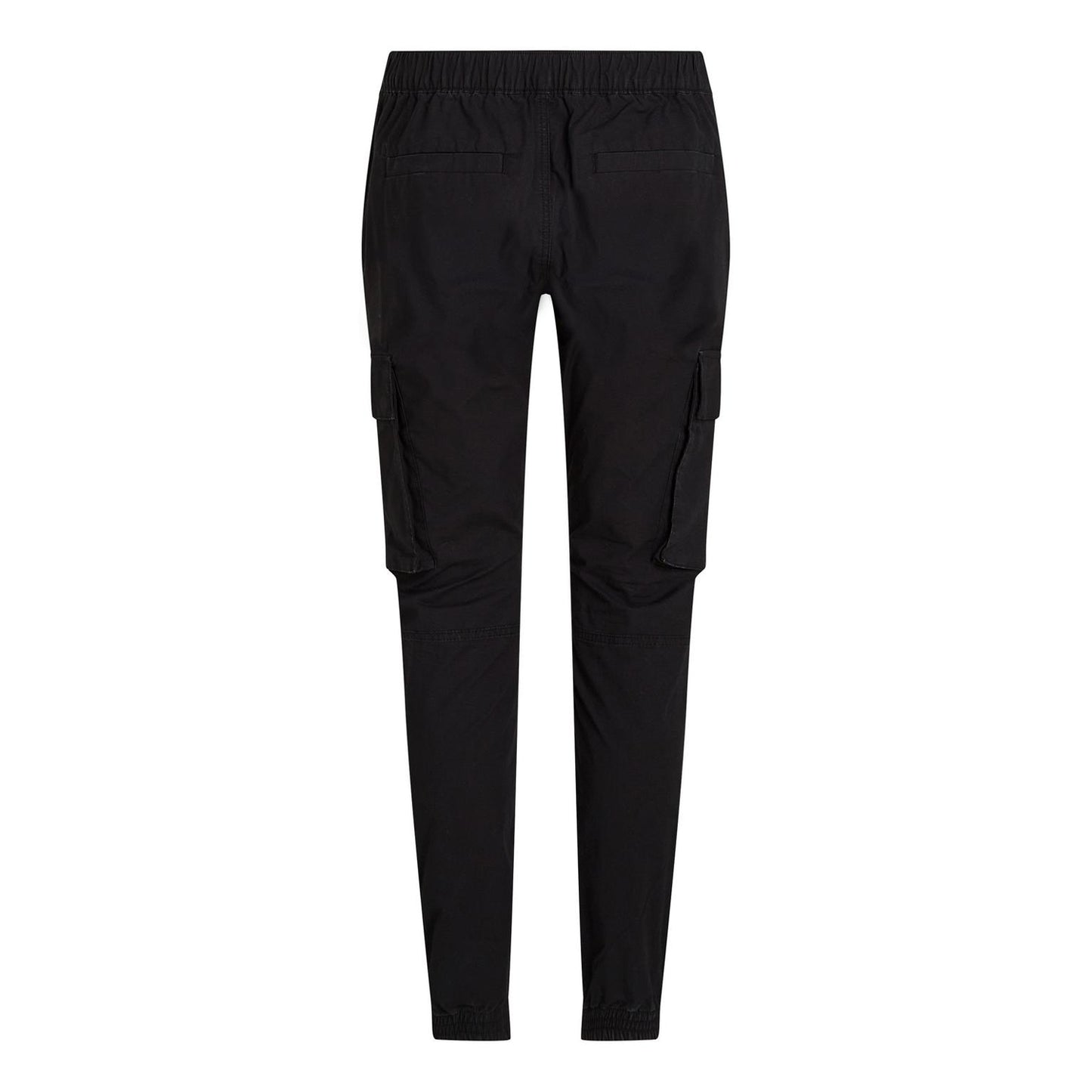 Black - Back - Calvin Klein Mens Cargo Trousers