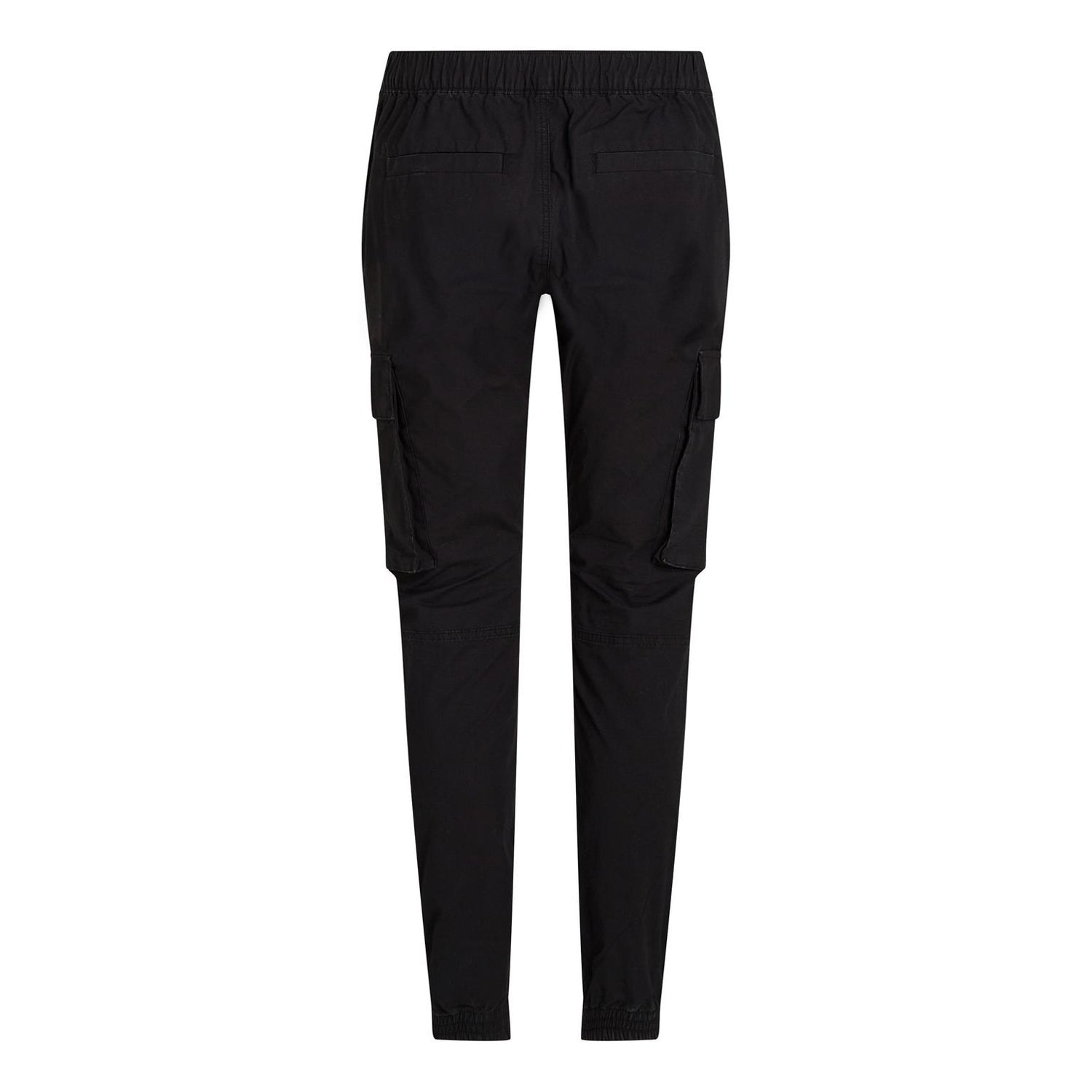Black - Back - Calvin Klein Mens Cargo Trousers