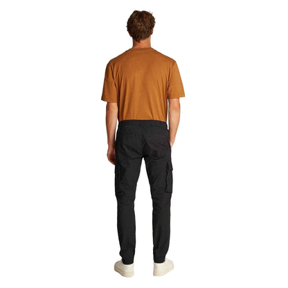 Black - Pack Shot - Calvin Klein Mens Cargo Trousers