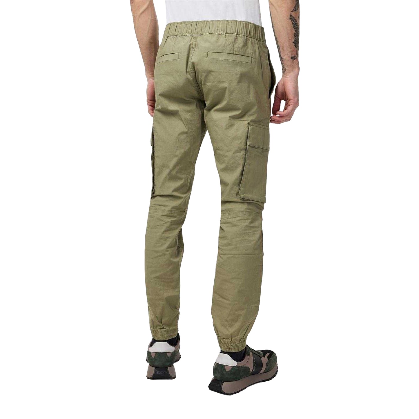 Dust - Pack Shot - Calvin Klein Mens Cargo Trousers
