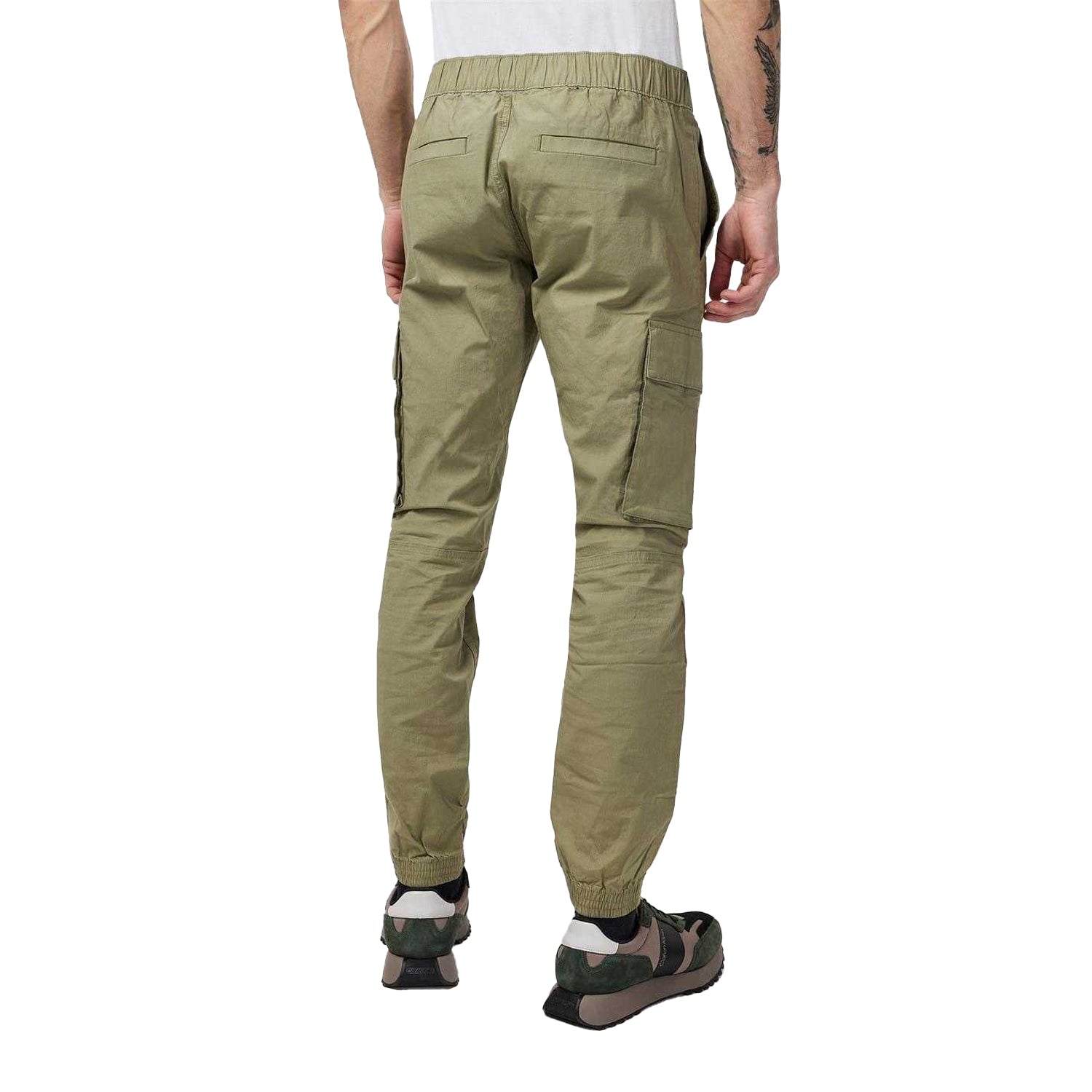 Dust - Pack Shot - Calvin Klein Mens Cargo Trousers