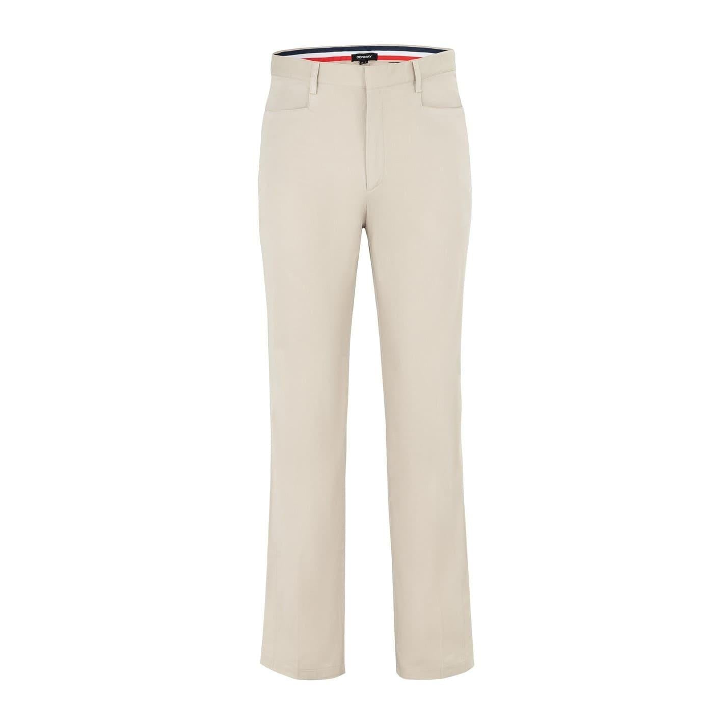 Beige - Front - Donnay Mens Performance Trousers