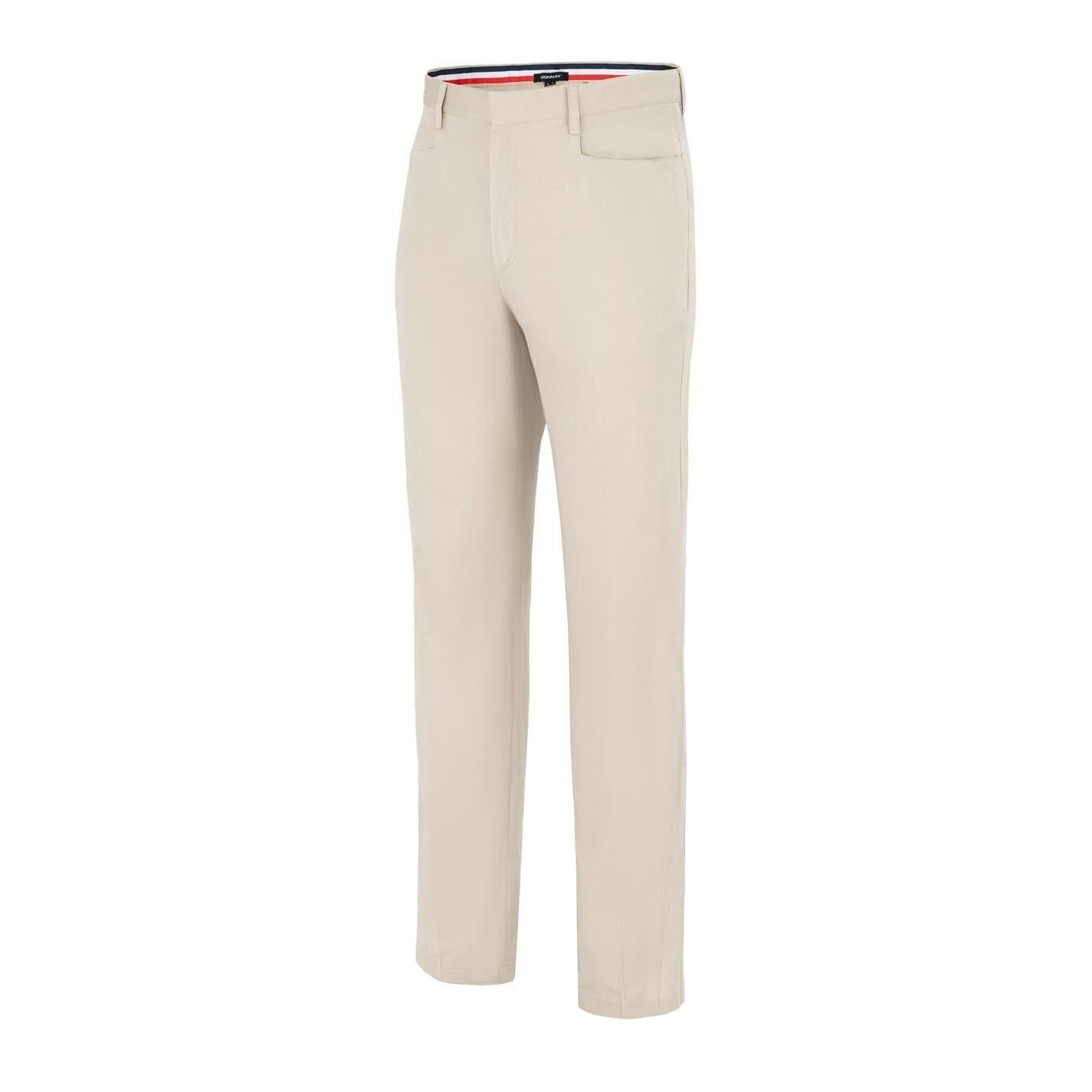 Beige - Side - Donnay Mens Performance Trousers