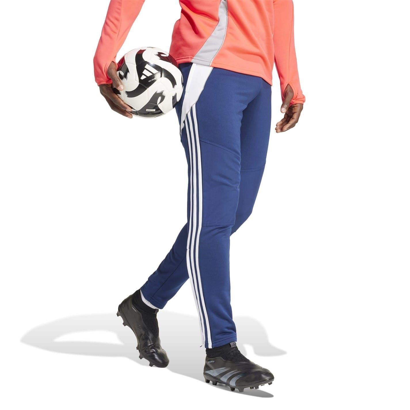 Navy Blue-White - Lifestyle - Adidas Mens Tiro 24 Winterized Tracksuit Bottoms