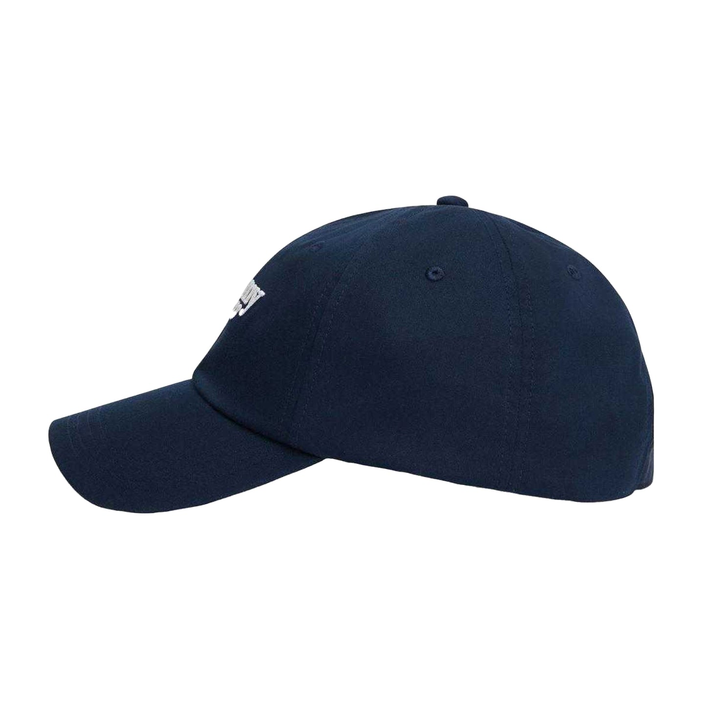 Night Navy - Side - Tommy Jeans Script Cotton Logo Baseball Cap