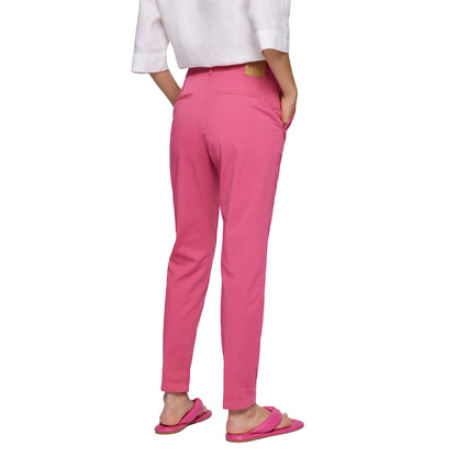 Pink - Back - Boss Womens-Ladies Trousers