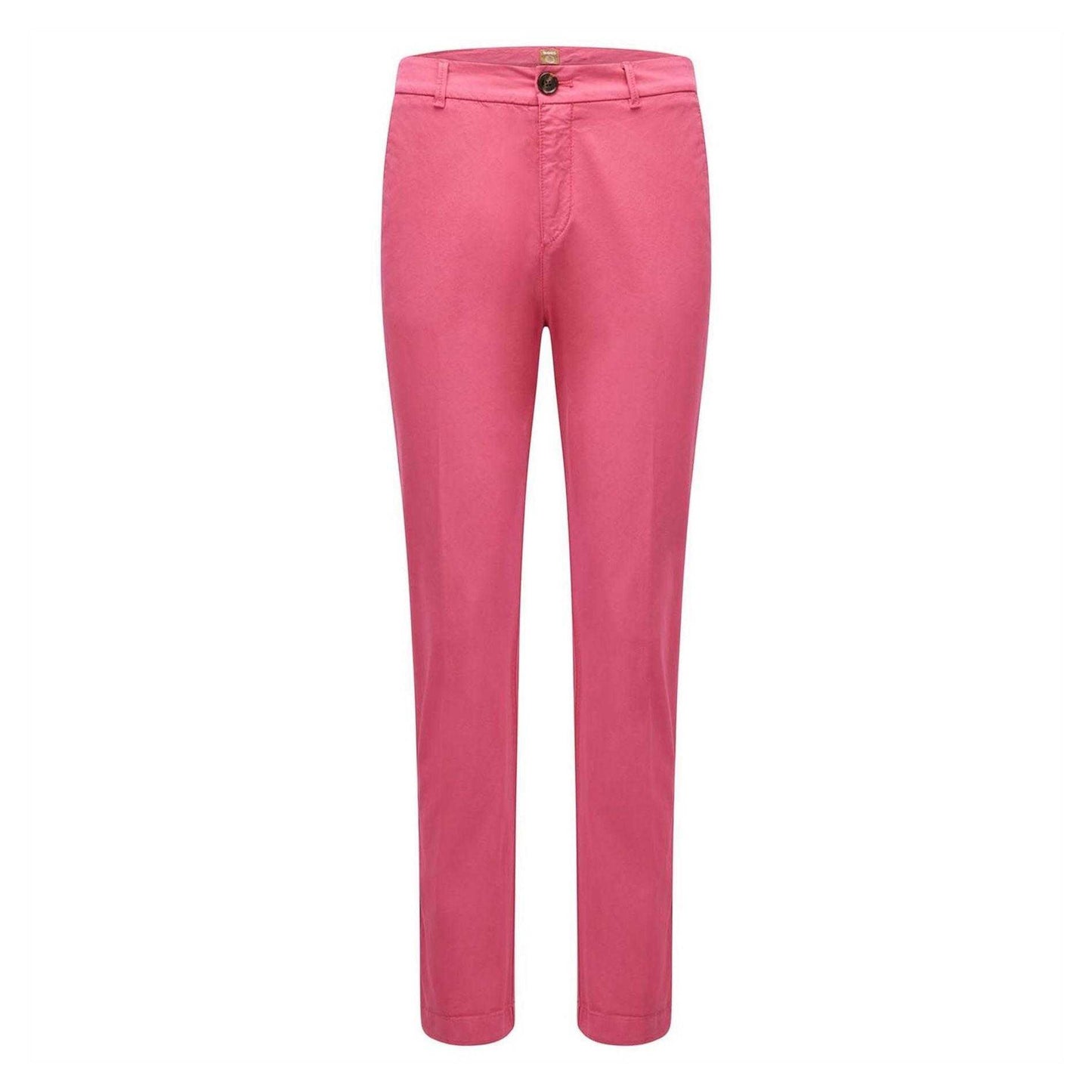 Pink - Front - Boss Womens-Ladies Trousers