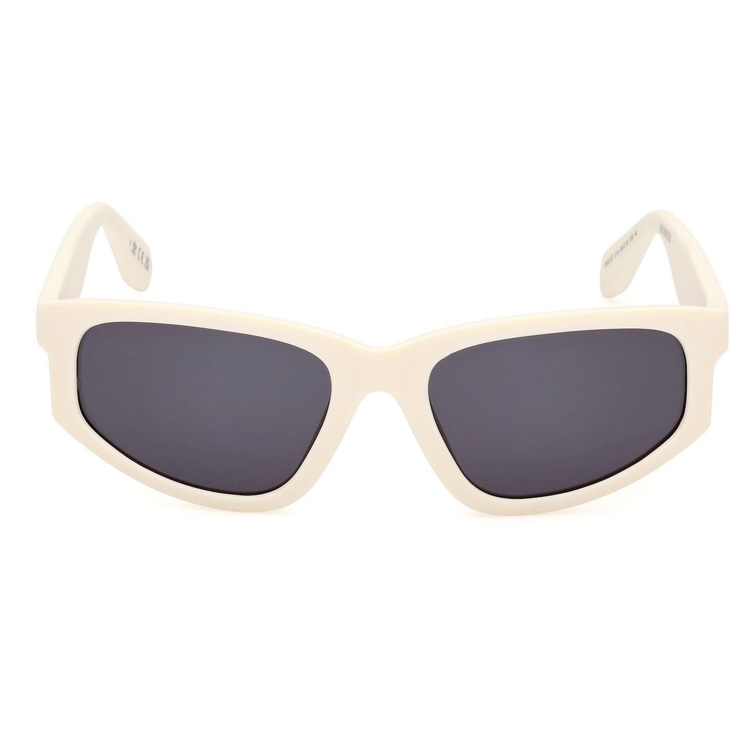 White - Side - Adidas Womens-Ladies Originals Logo Sunglasses
