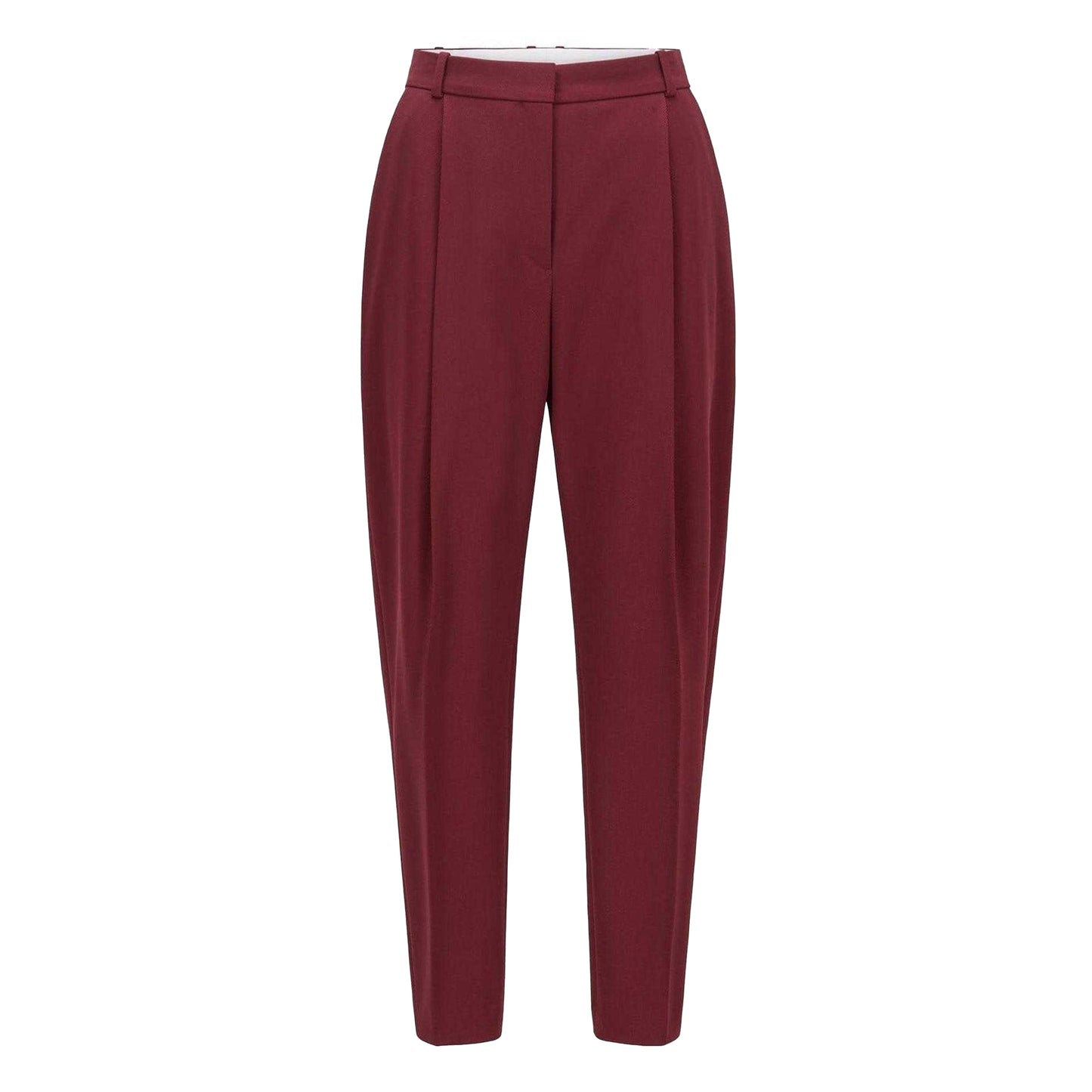 Red - Front - Boss Womens-Ladies Tedah Trousers