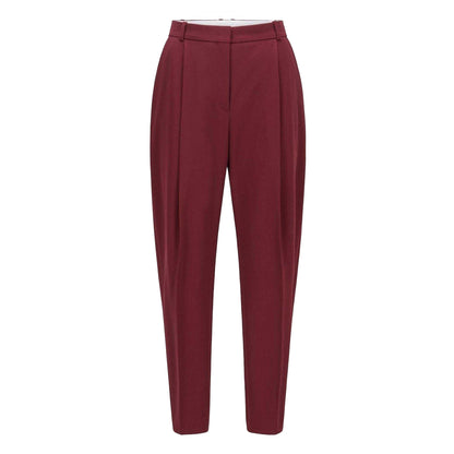 Red - Front - Boss Womens-Ladies Tedah Trousers