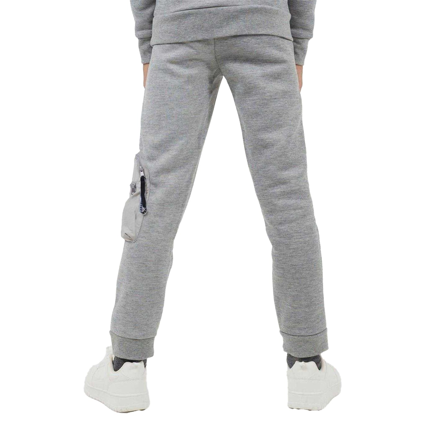 Light Grey - Back - Brave Soul Boys Joggers
