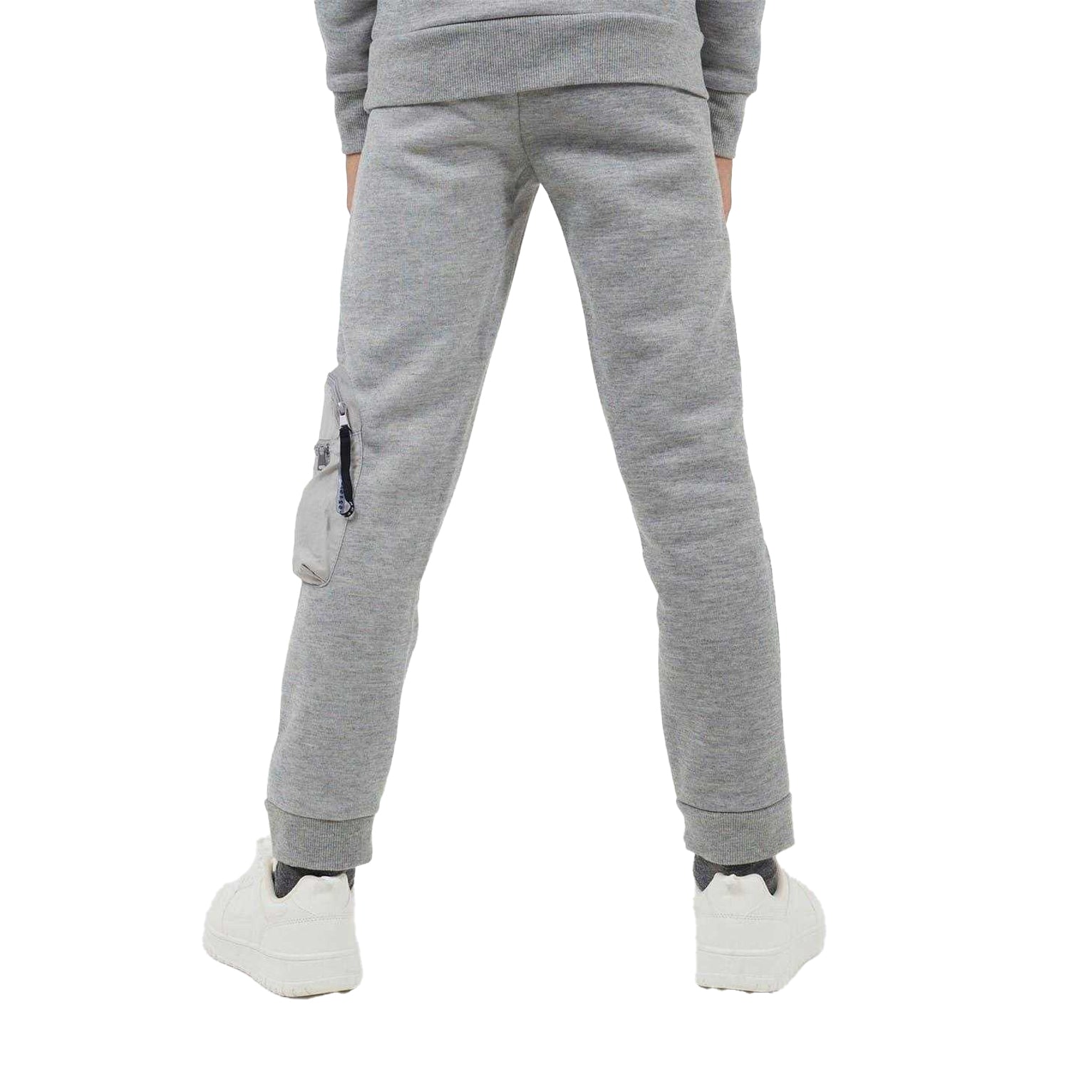 Light Grey - Back - Brave Soul Boys Joggers