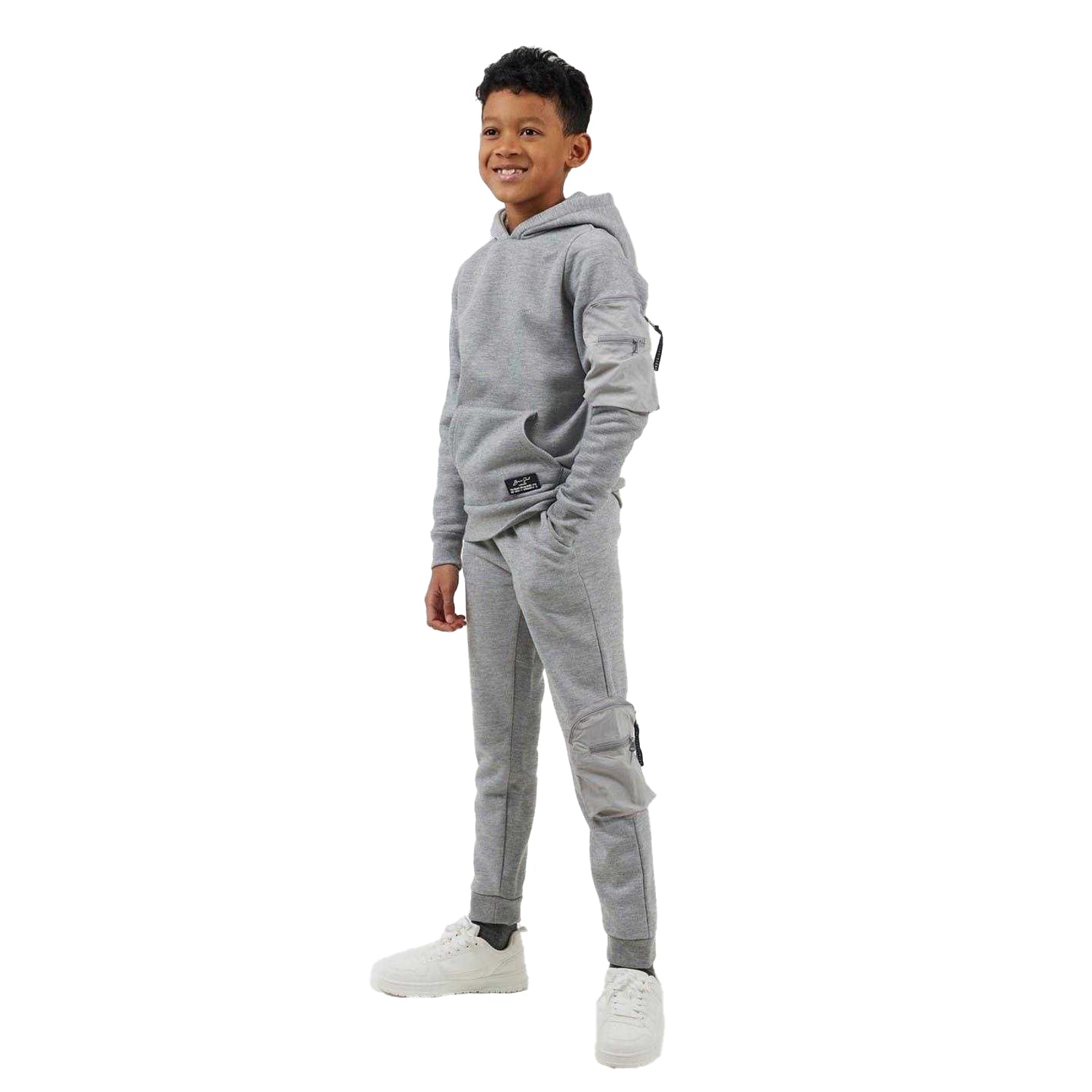 Light Grey - Lifestyle - Brave Soul Boys Joggers