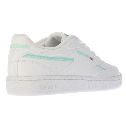 White - Back - Reebok Womens-Ladies Club C 85 Vegan Trainers