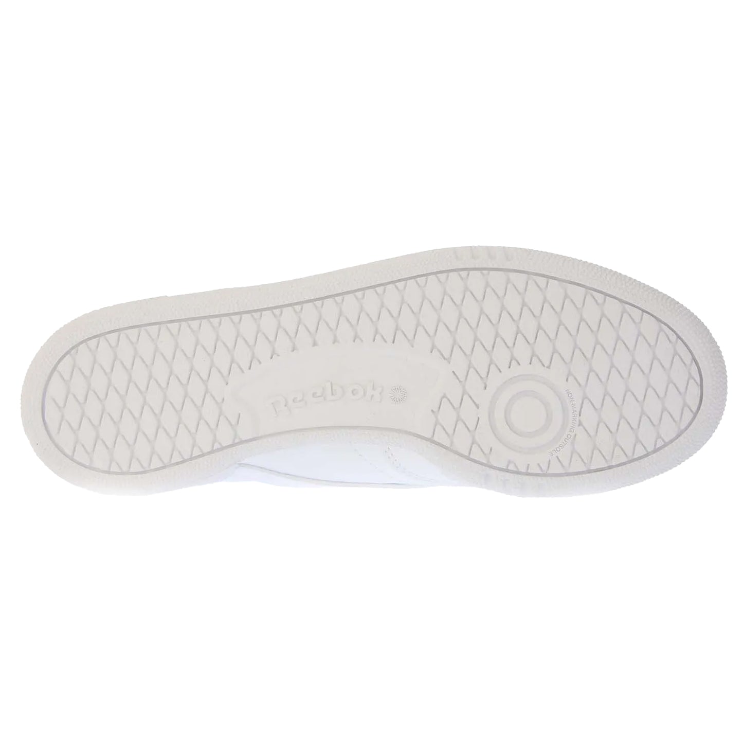 White - Lifestyle - Reebok Womens-Ladies Club C 85 Vegan Trainers