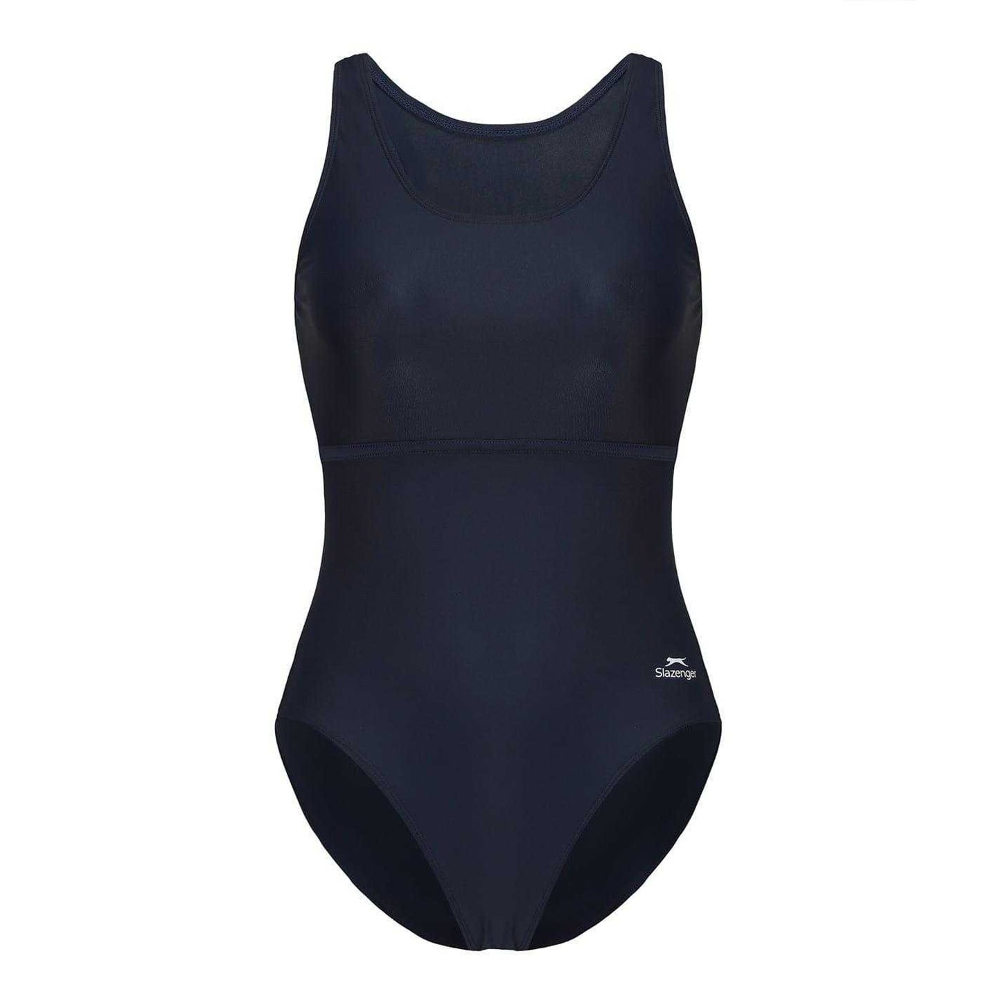 Navy - Front - Slazenger Womens-Ladies Xtra Life One Piece Swimsuit