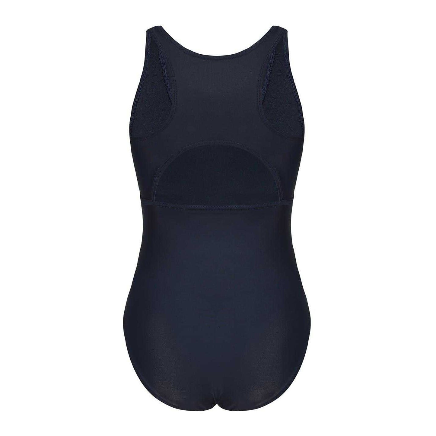 Navy - Back - Slazenger Womens-Ladies Xtra Life One Piece Swimsuit