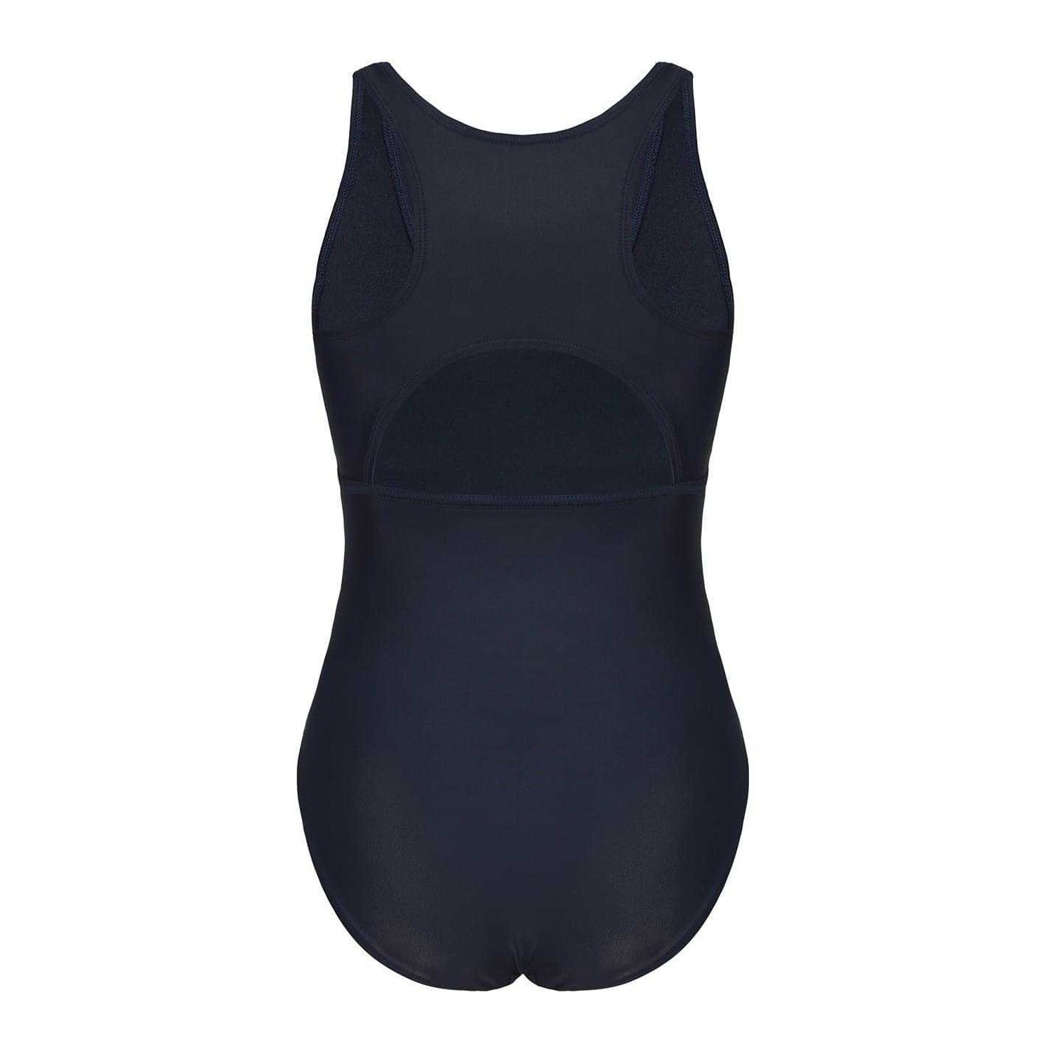 Navy - Back - Slazenger Womens-Ladies Xtra Life One Piece Swimsuit