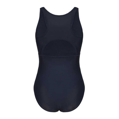 Navy - Back - Slazenger Womens-Ladies Xtra Life One Piece Swimsuit