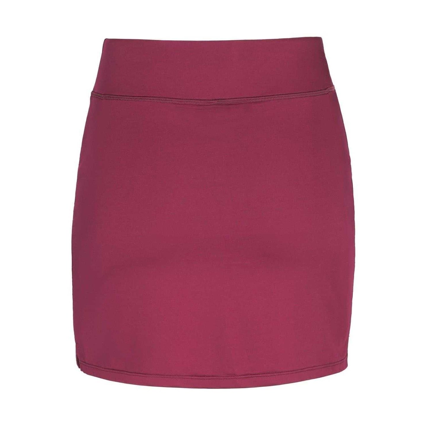 Burgundy - Back - Slazenger Womens-Ladies Court Skort