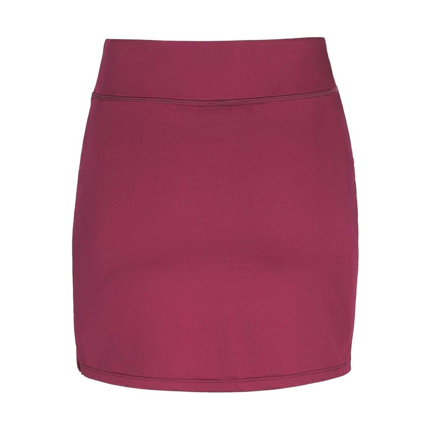 Burgundy - Back - Slazenger Womens-Ladies Court Skort