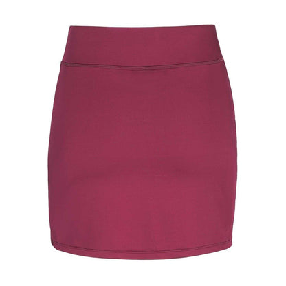Burgundy - Back - Slazenger Womens-Ladies Court Skort