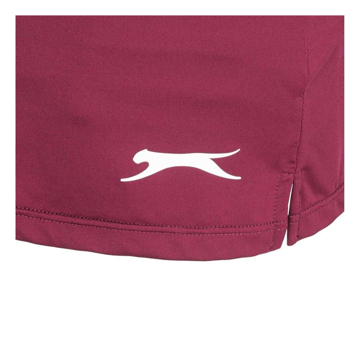 Burgundy - Lifestyle - Slazenger Womens-Ladies Court Skort