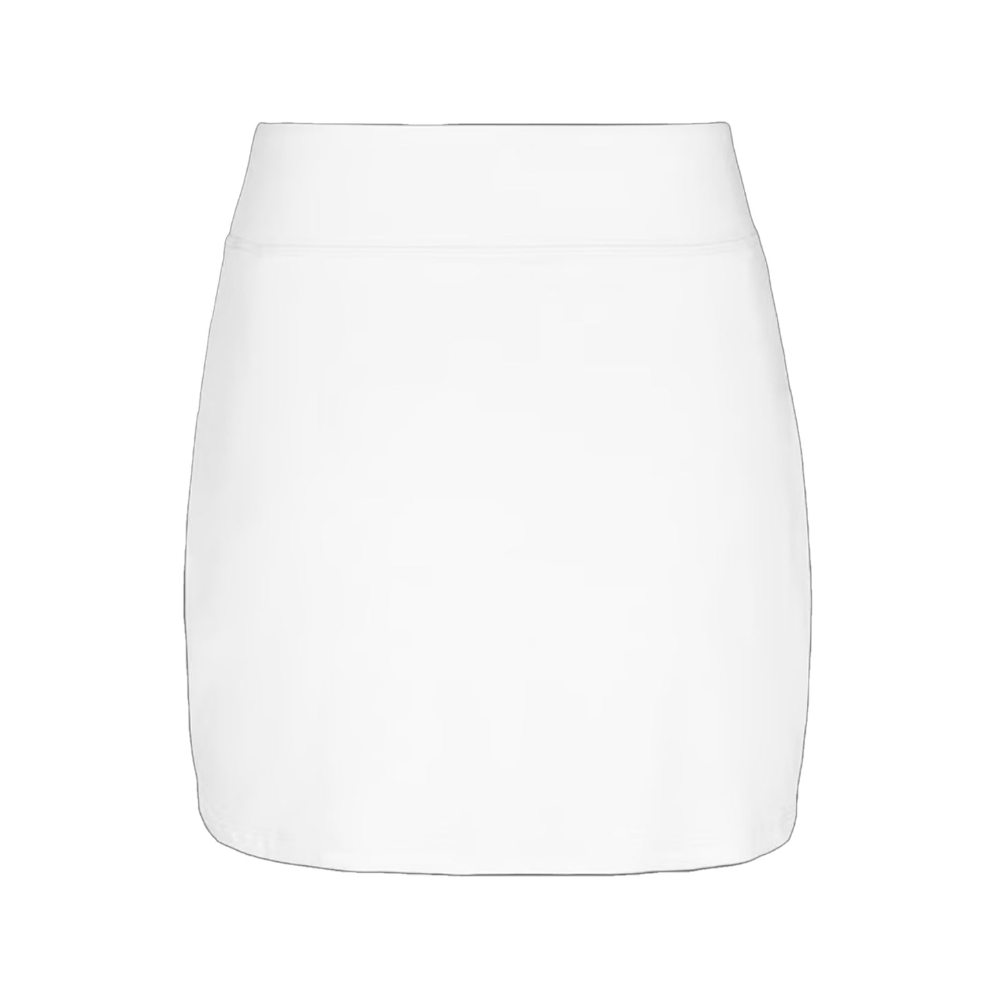 White - Back - Slazenger Womens-Ladies Court Skort