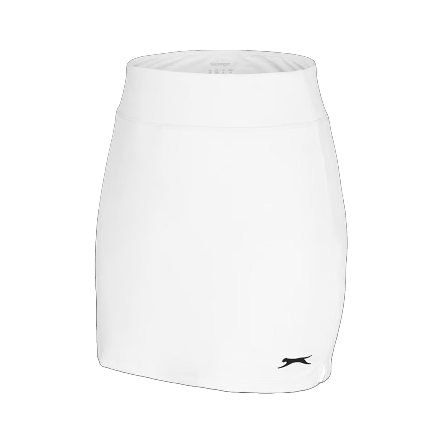 White - Side - Slazenger Womens-Ladies Court Skort