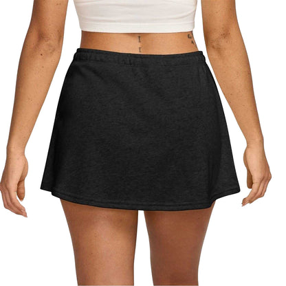 Black - Back - Nike Womens-Ladies Chill Skort