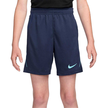 Midnight Navy - Front - Nike Childrens-Kids Strike Football Shorts