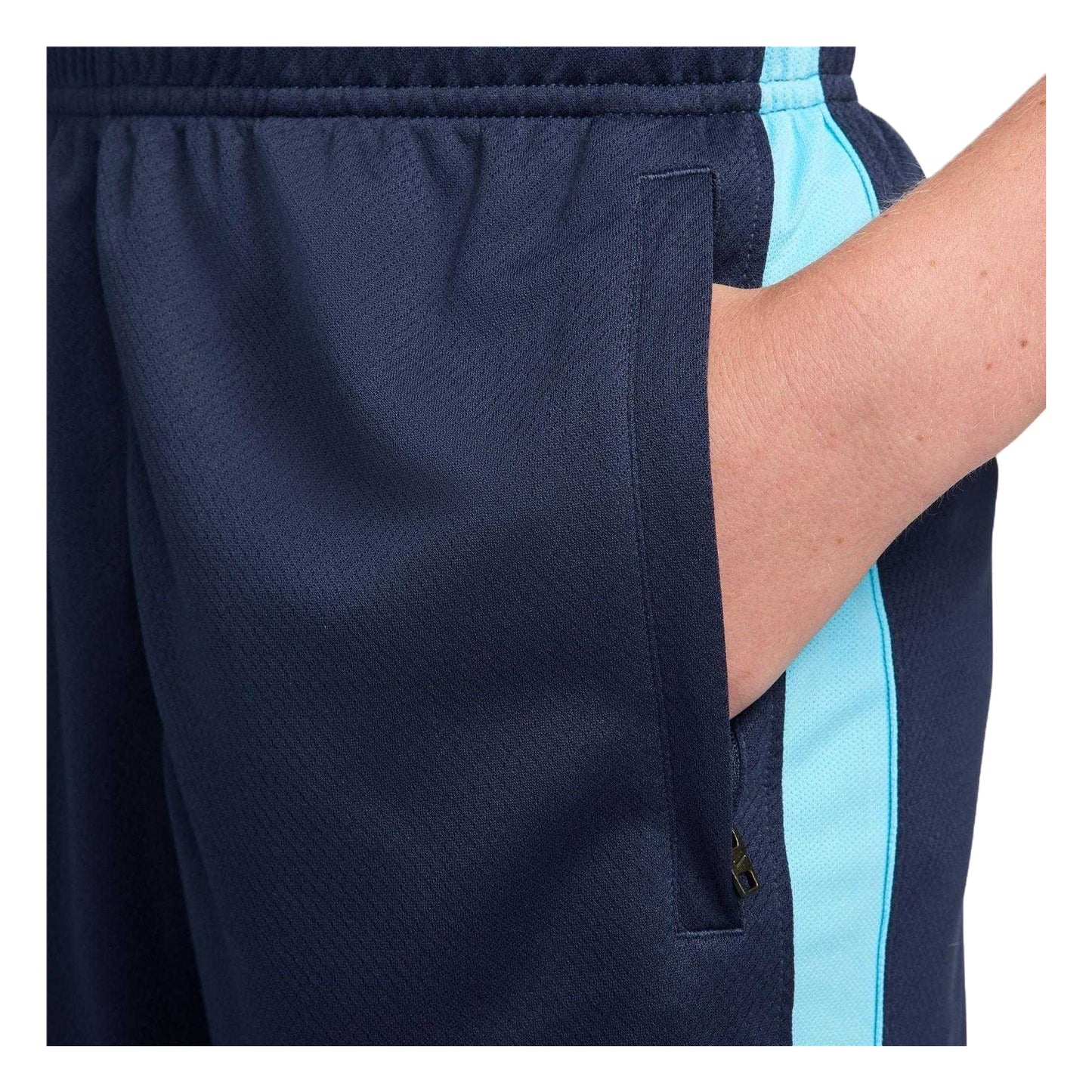 Midnight Navy - Side - Nike Childrens-Kids Strike Football Shorts