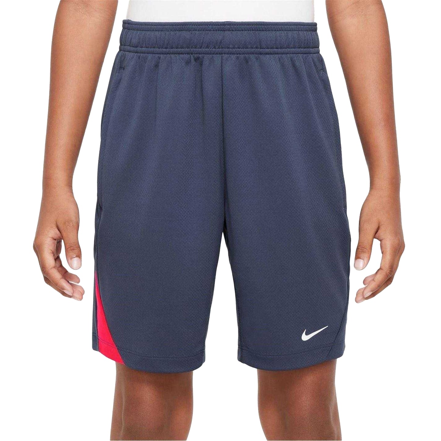 Blue-White - Front - Nike Childrens-Kids Strike Football Shorts