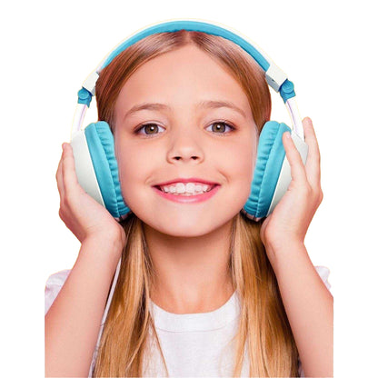 Blue - Back - Crayola Childrens-Kids Customisable Wireless Headphones