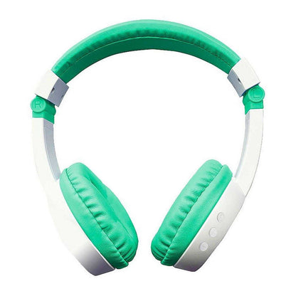 Green - Front - Crayola Childrens-Kids Customisable Wireless Headphones