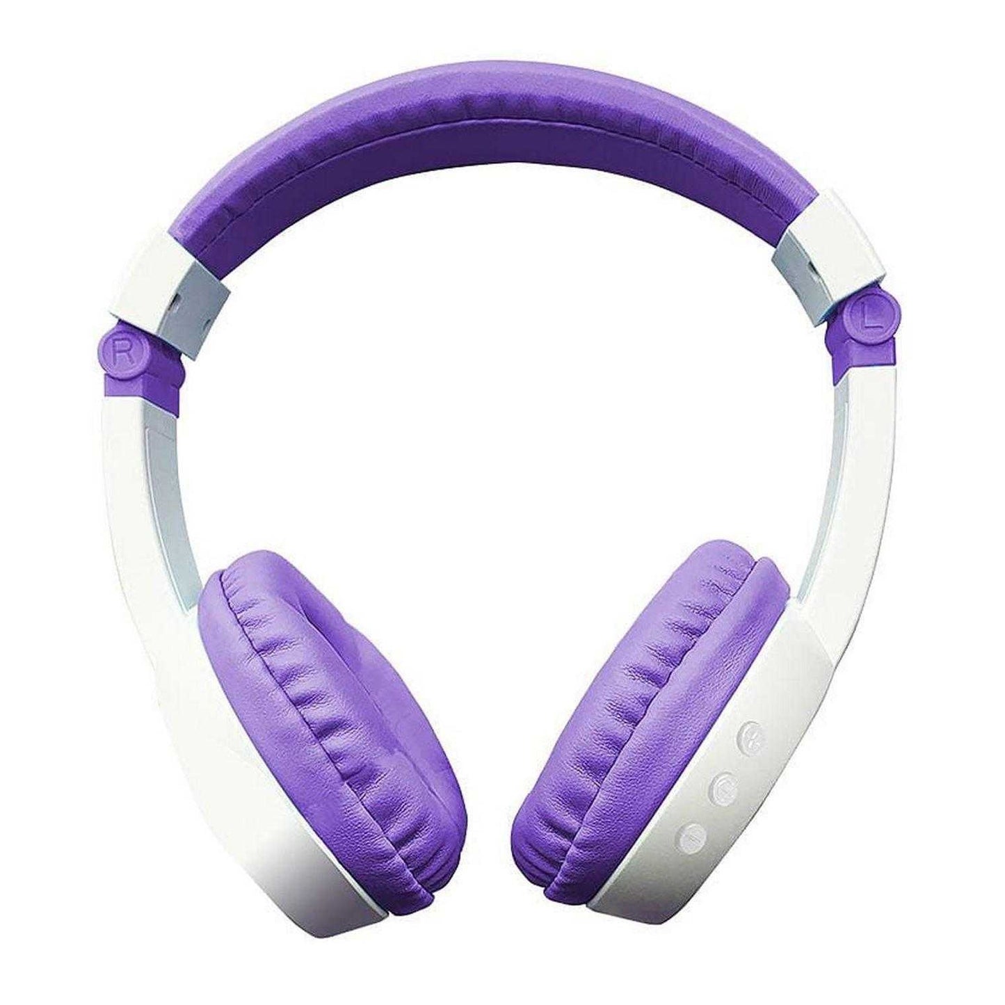 Purple - Front - Crayola Childrens-Kids Customisable Wireless Headphones