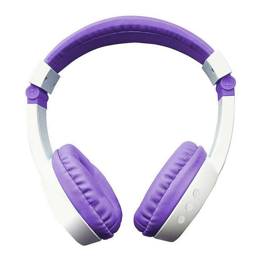 Purple - Front - Crayola Childrens-Kids Customisable Wireless Headphones