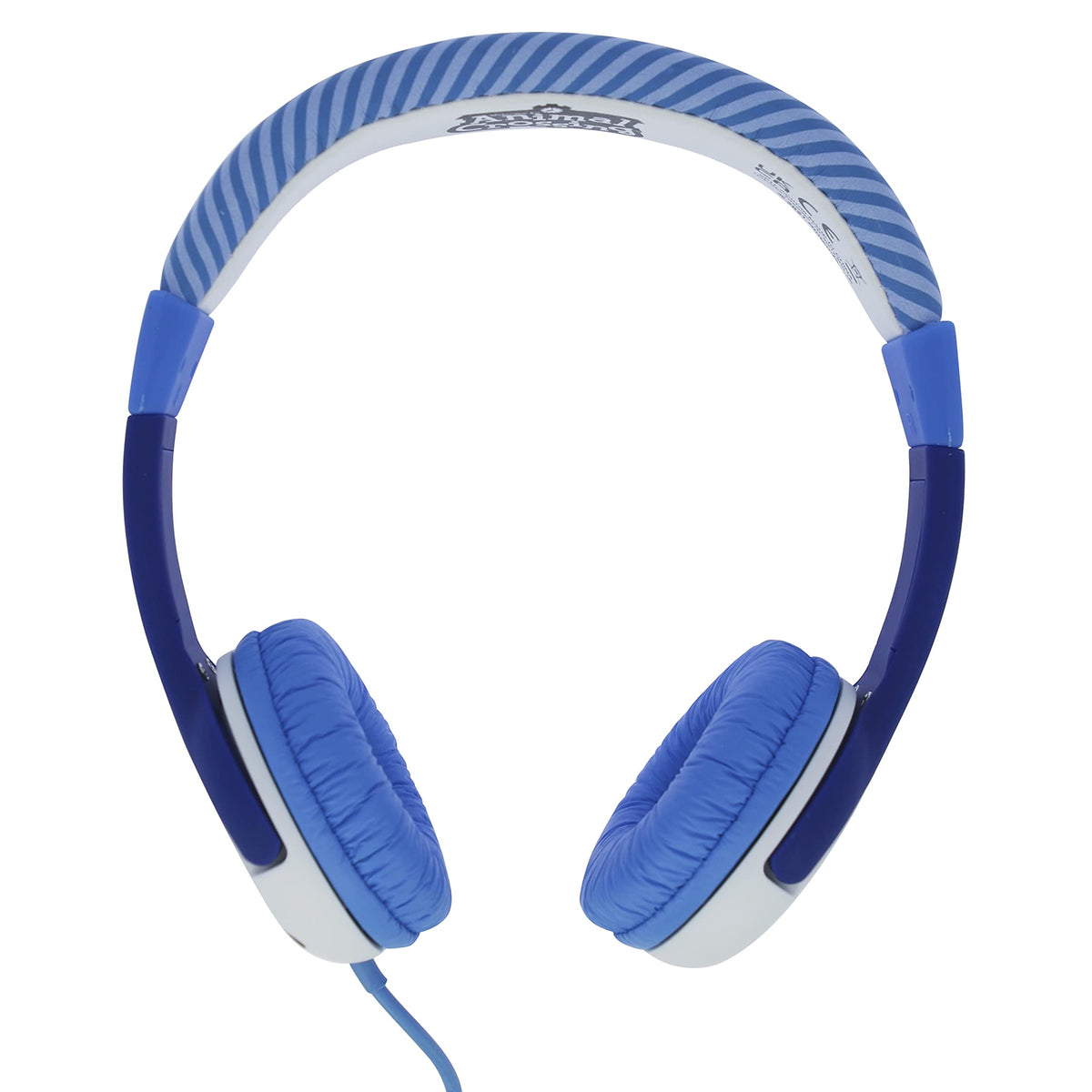 Blue - Side - Animal Crossing Childrens-Kids Character Timmy & Tommy Headphones