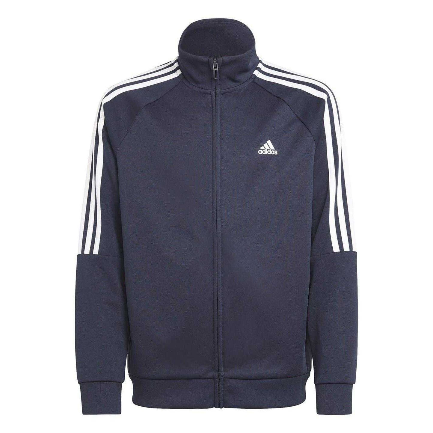 Navy-White - Side - Adidas Boys Sereno Tracksuit