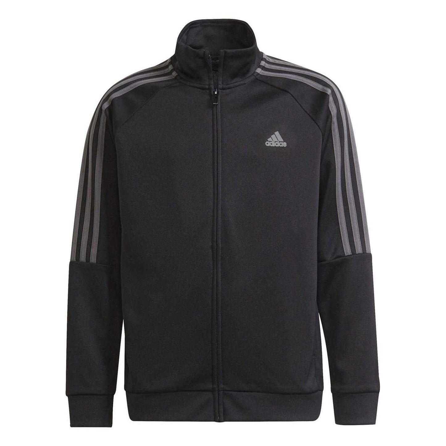 Black-Grey - Side - Adidas Boys Sereno Tracksuit