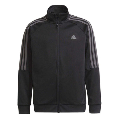 Black-Grey - Side - Adidas Boys Sereno Tracksuit