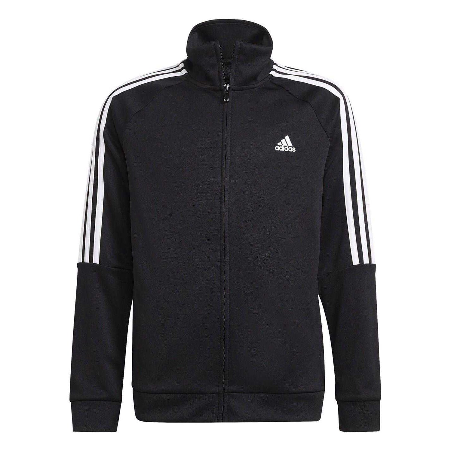 Black-White - Side - Adidas Boys Sereno Tracksuit