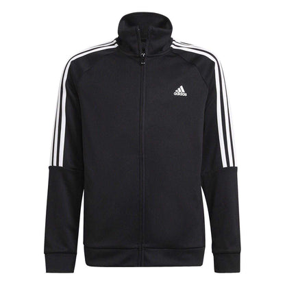 Black-White - Side - Adidas Boys Sereno Tracksuit